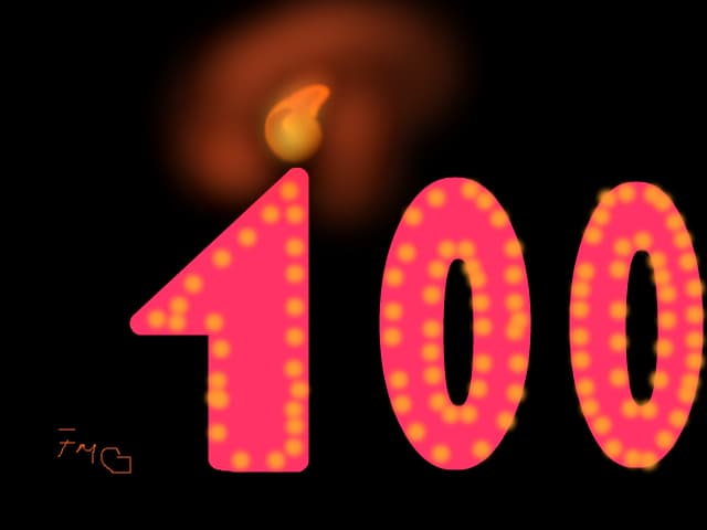 al 100-lea desen al meu
