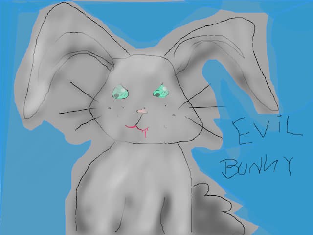 evil bunny