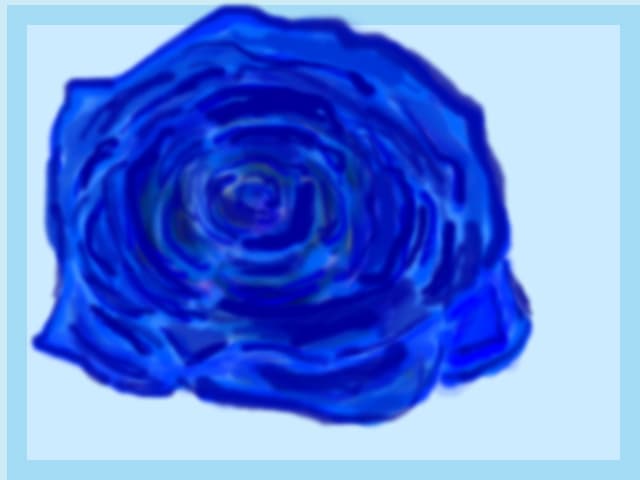 blue rose