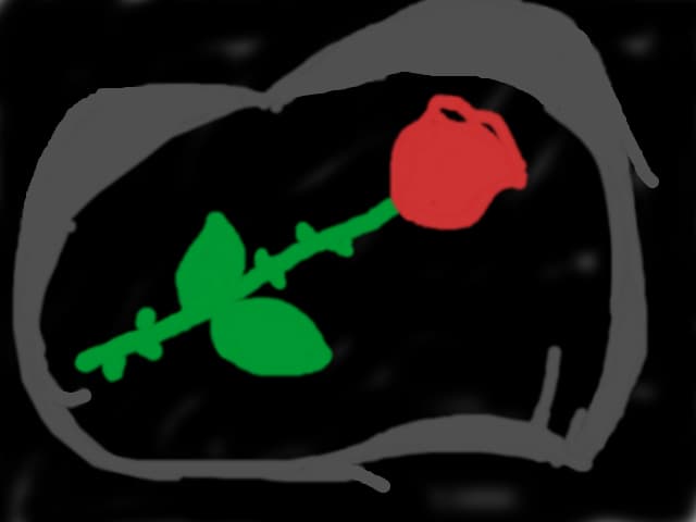 un trandafir