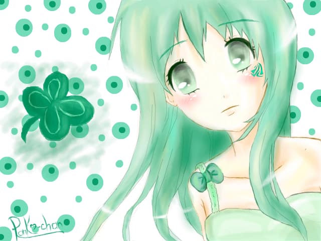 green girl- Rie