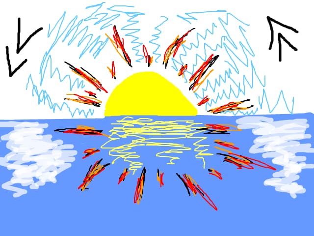 Apus de soare ,la mare! rima!!