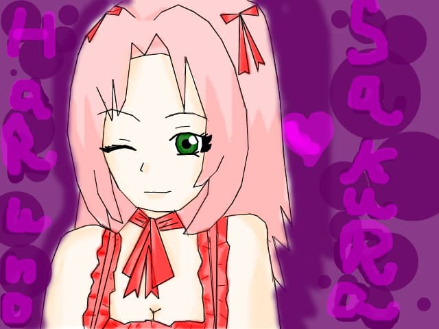 sakura haruno in â��alt  stilâ��cred..