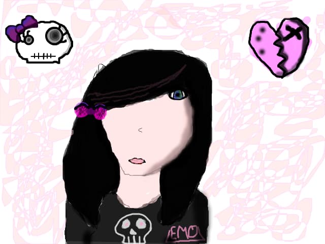 emo girl :)