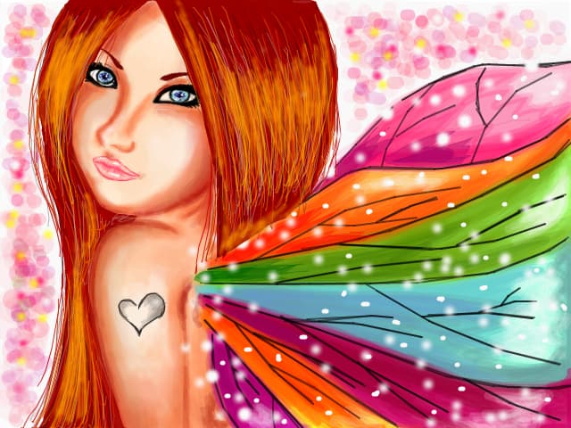colorfull fairy
