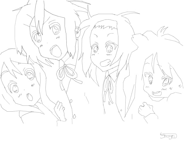 K-ON~Schitsa:x:x~De la dreapta Mio,Ritsu,Tsumugi,Yui:p