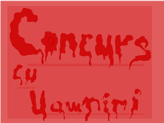 CONCURS CU VAMPIRI(detalii la profil)