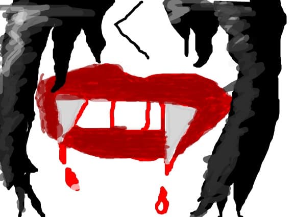 fata vampir