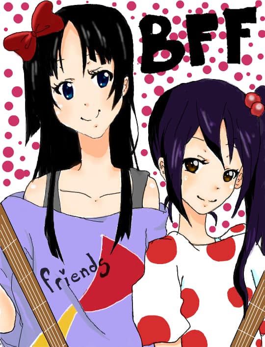 :X Yuffie(ce inalta) si Eu(cea micutza)
