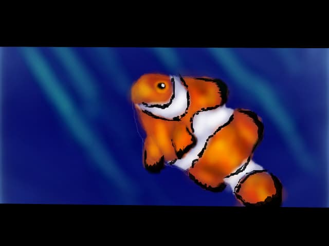 Orange and White Clownfish