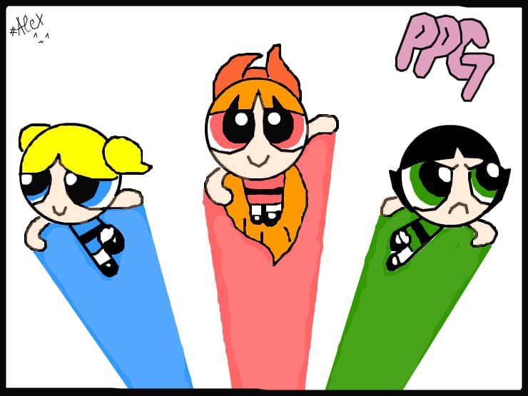 PowerPuffGirls - pentru concursul lui Heerdy
