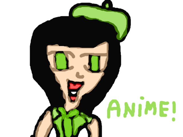anime green