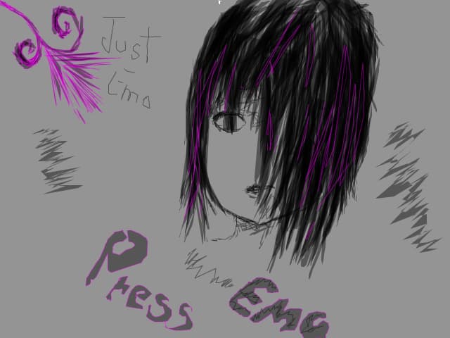 one boy /girl EMO