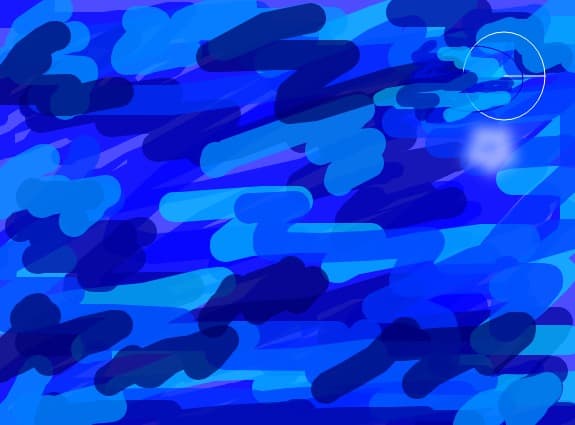azul