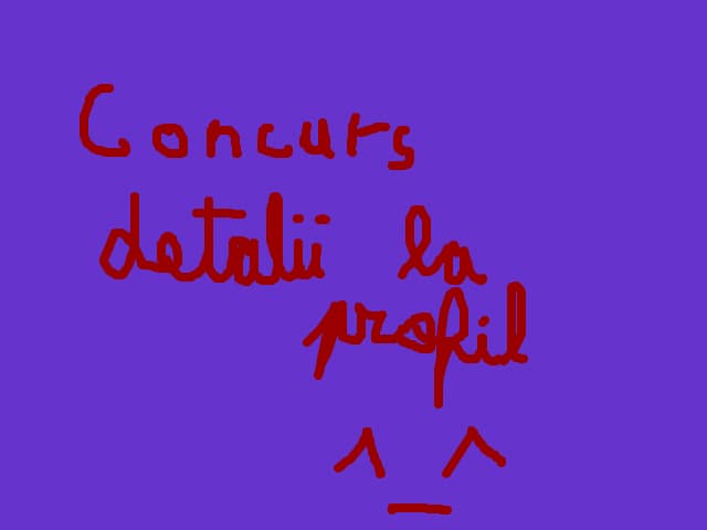 concurs detalii la profil