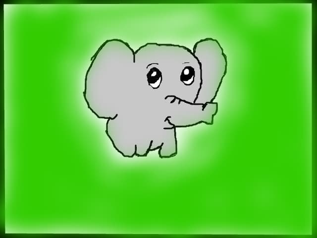 Cute elefant
