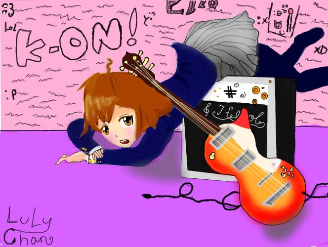 K-on Yui Dedicatie pt Oty Oty