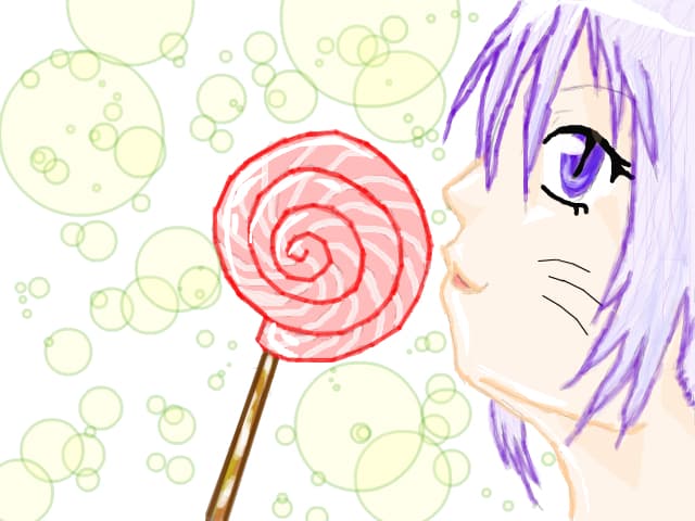 anime girl...