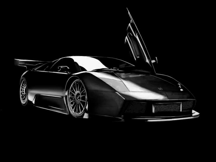 angels car, lamborghini