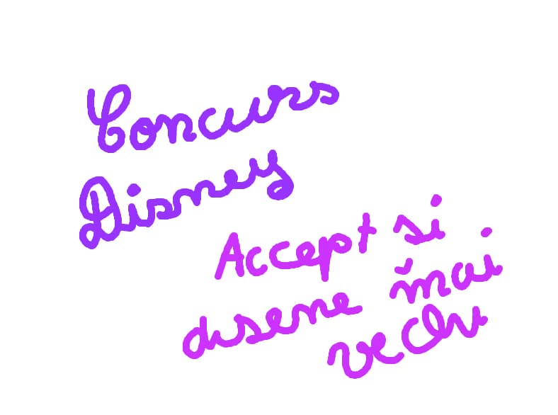 concurs cu tem disney