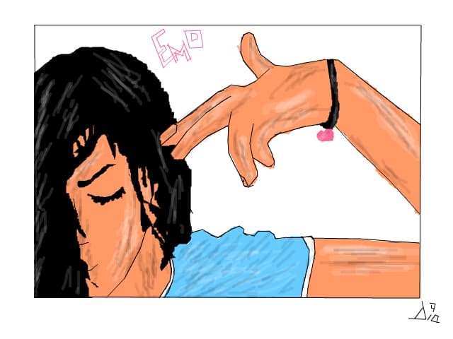 Emo Boy [ Dati mare sa se poata vedea (: era la neterminate  :D ]