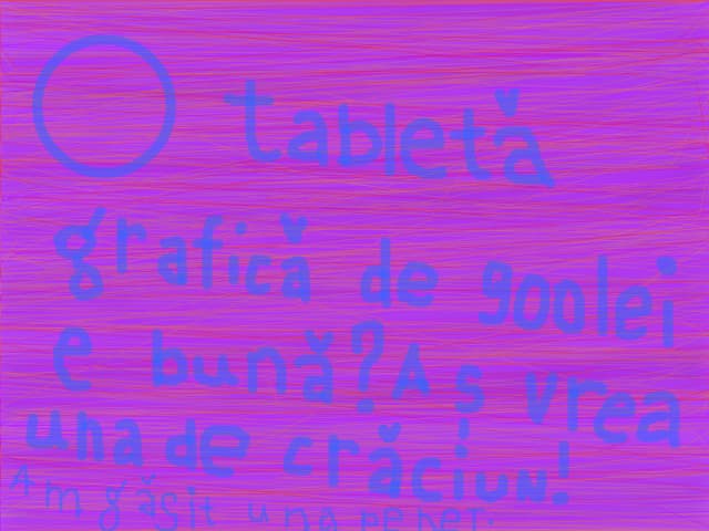 O tableta grafica de 900 lei e buna?As vrea una de de craciun!Am gasit una pe net