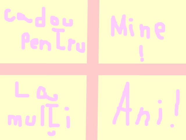 cadou pentru mine