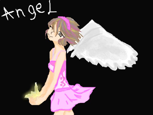 anime angel girl