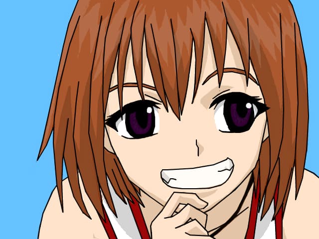 eu in varianta anime :]