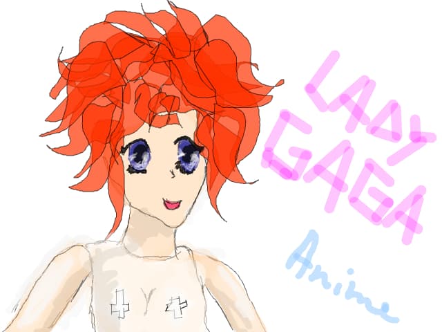 din seria lady gaga anime