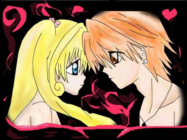Kaito and luchia:X