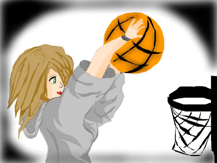 girl+bascket