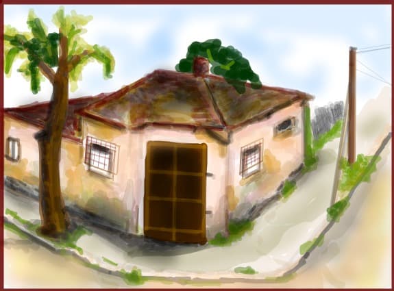 O casa pe moarte in strada Ciresului