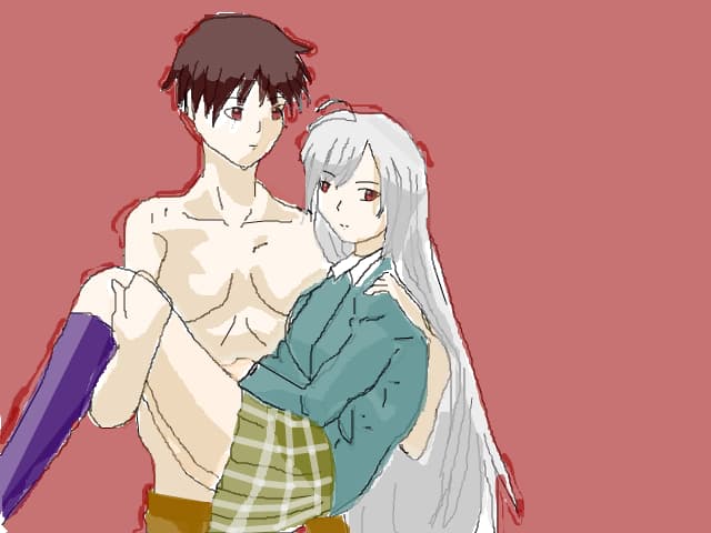 Rosario Vampire Tsukune+Moka