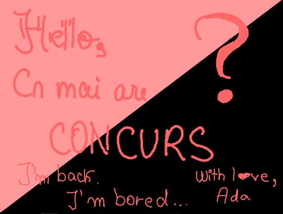 Cn mai are concurs?
