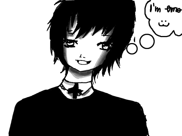 emo boy