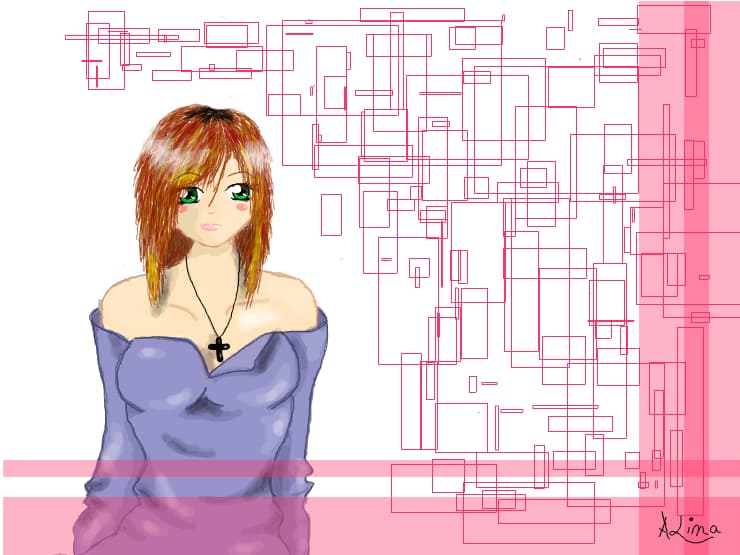 anime sweet girl