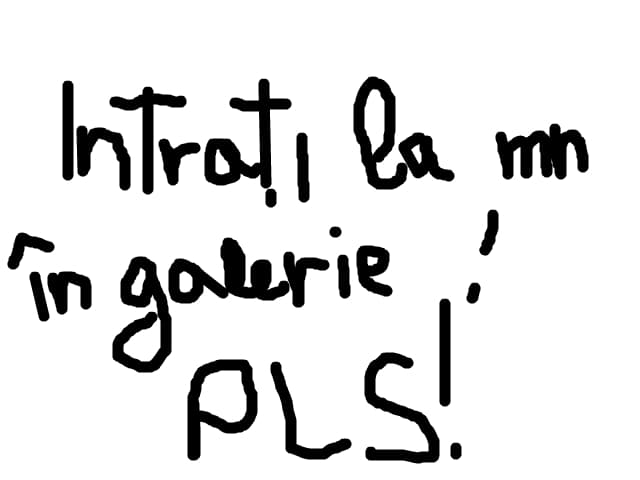 Intrati la mn in galerie shi votati desenul k pisica