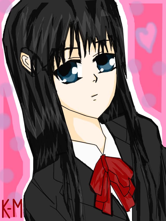 anime school girl