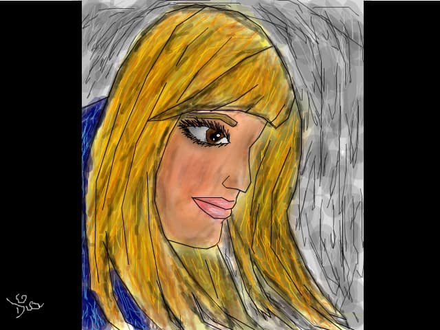 O blonda :))
