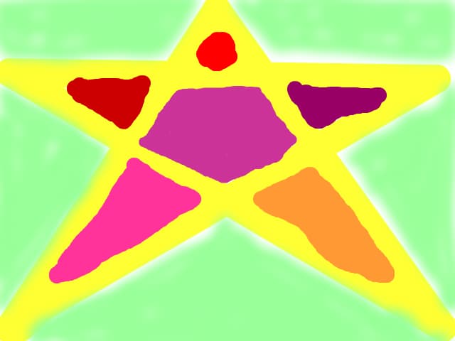steaua cea colorata