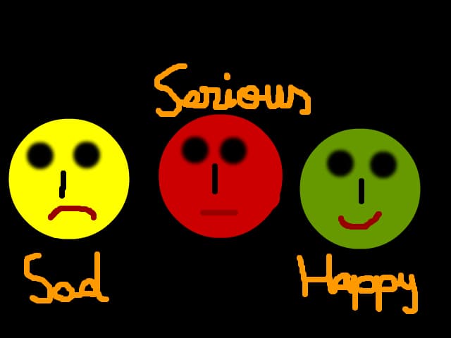 Sad Serious Happy