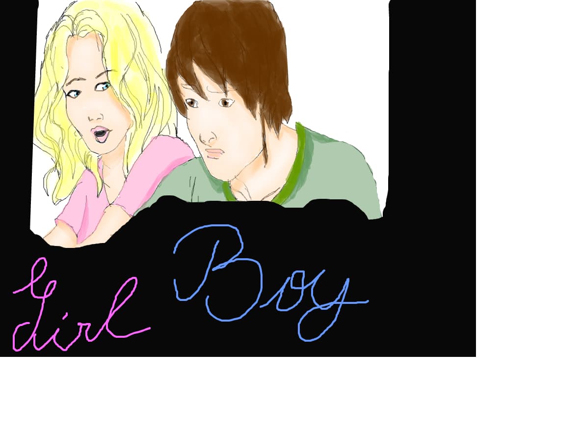 Girl and Boy ( mare se vede terminat )