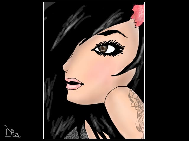 A girl :x
