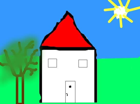 o casa frumoasa