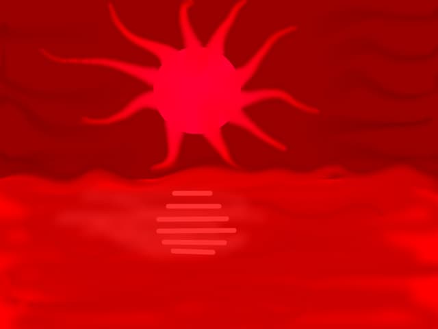 Red sunset