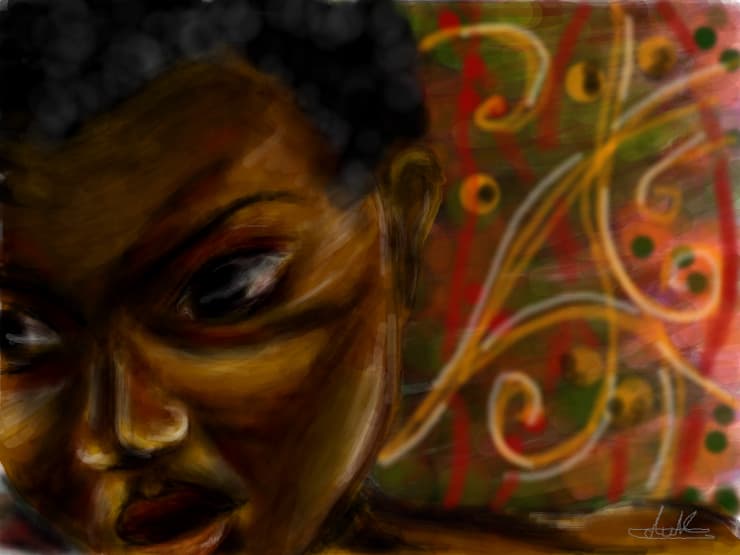 african painting