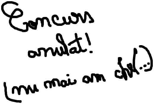 nu mai am chef de concursuri,asa ce il anulez pe al meu
