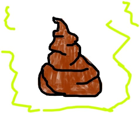 excrementul=))
