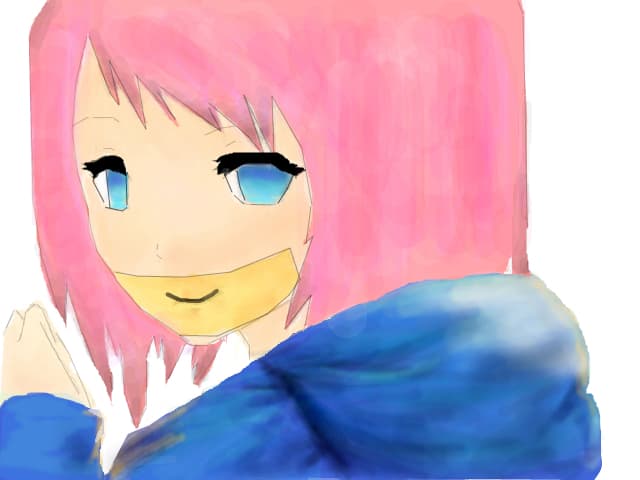 anime pink/blue,,